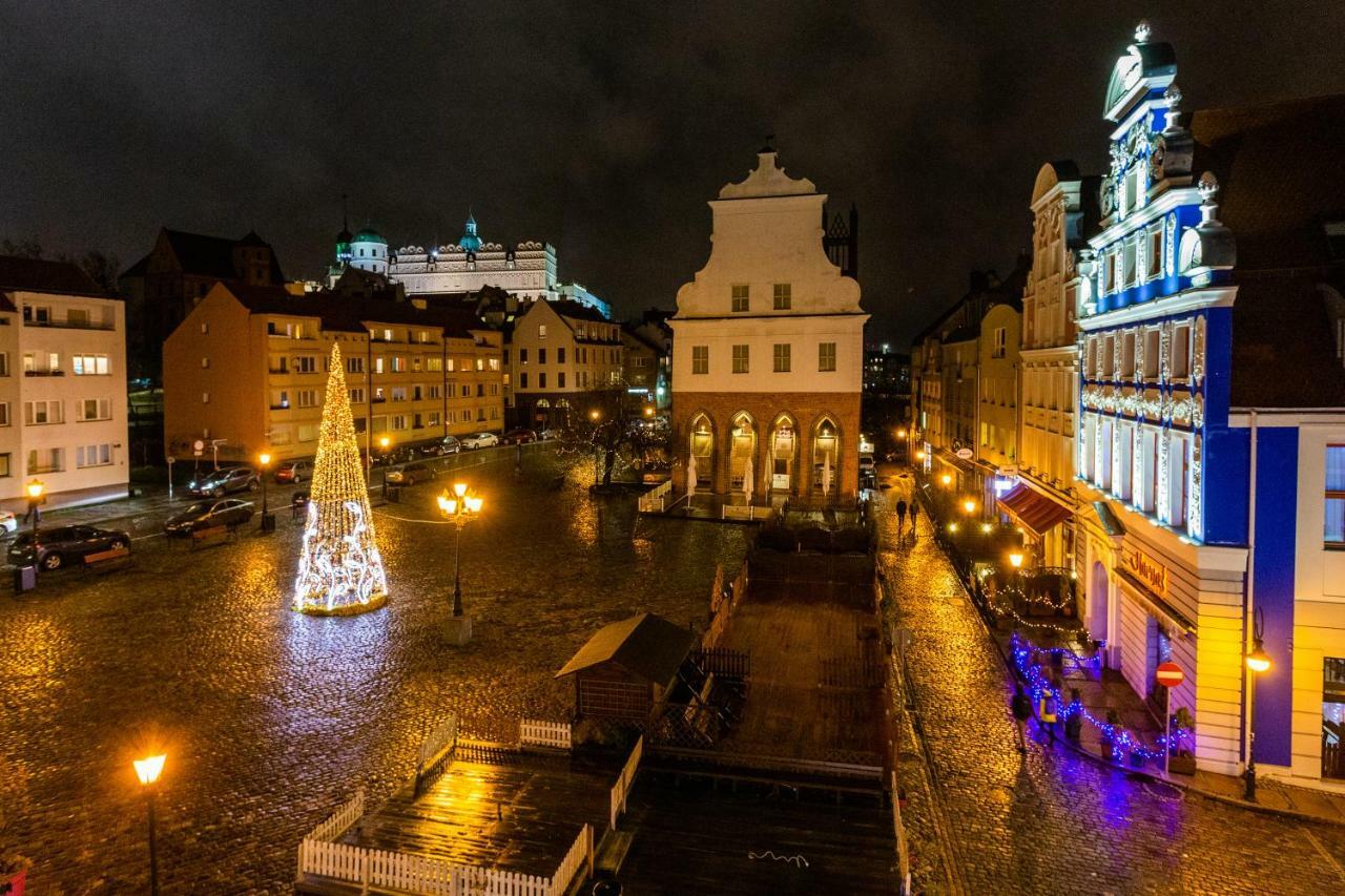Apartament Rynek Sienny 1 Szczecin Exterior foto
